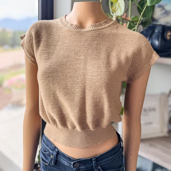 United Colors of Benetton, Linen and Cotton Blend Sweater “Vest”, Women’s Small - Picture 4 of 8